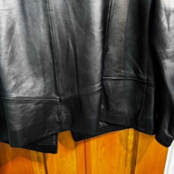 Jaclyn Smith 🩷 Vintage Woman's Leather Jacket Size 18- Like new! Gift for Her! - Picture 4 of 12